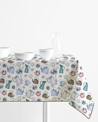 TABLECLOTH STAIN-RESISTANT 140X300 CAMARGUE Tellini S.r.l. Wholesale Clothing